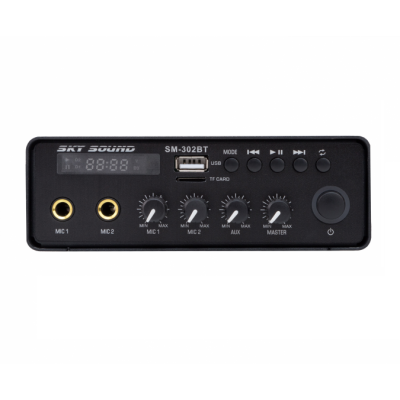 Підсилювач потужності SKY SOUND SM-302BT (2*30W)