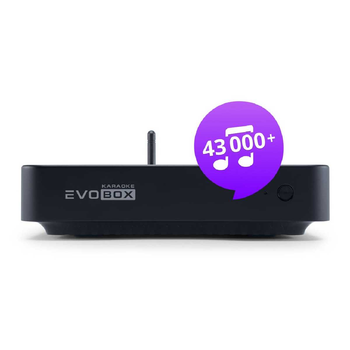 Караоке система для дому Studio Evolution Evobox Plus з 2 мікрофонами Black