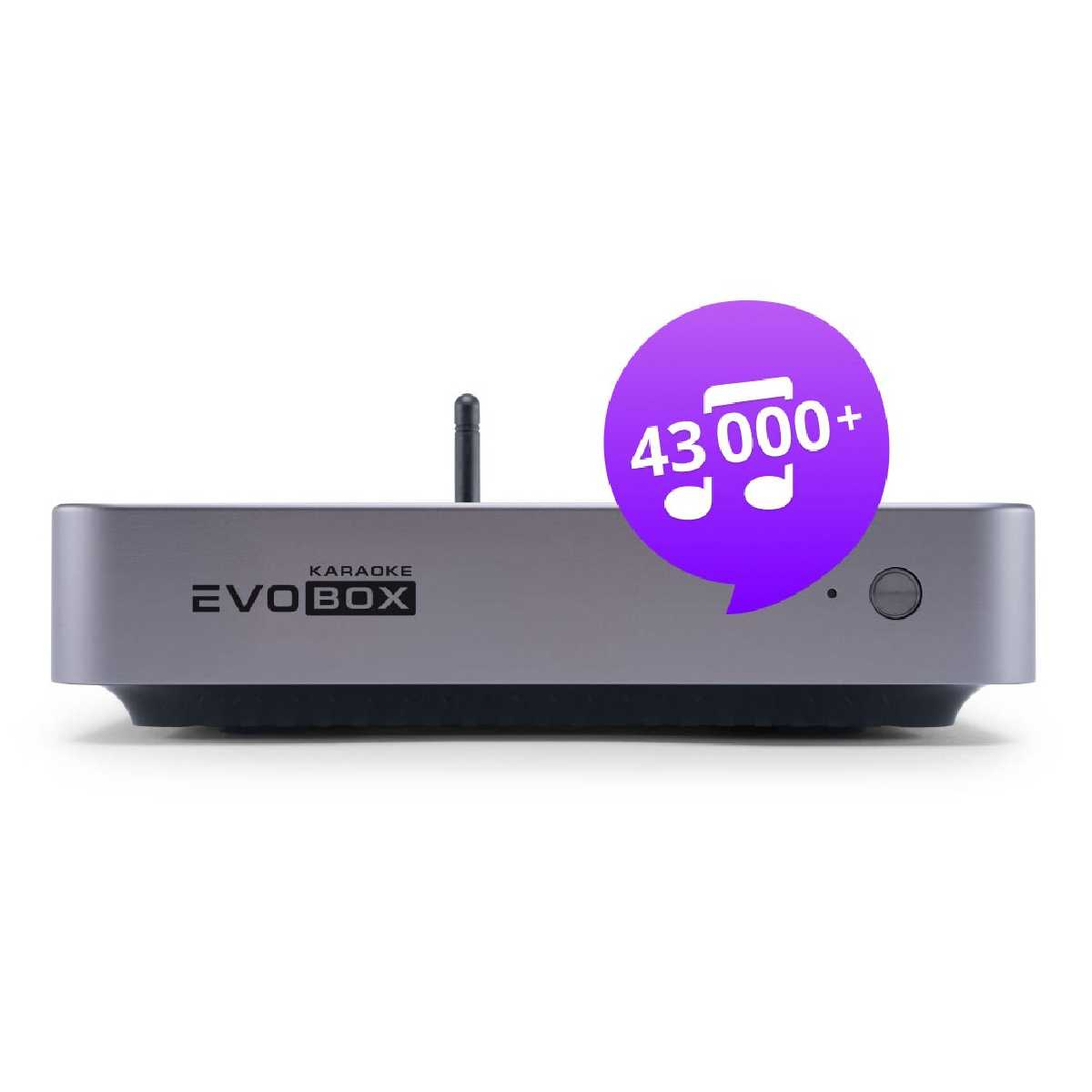 Караоке система для дому Studio Evolution Evobox Plus з 2 мікрофонами Graphite