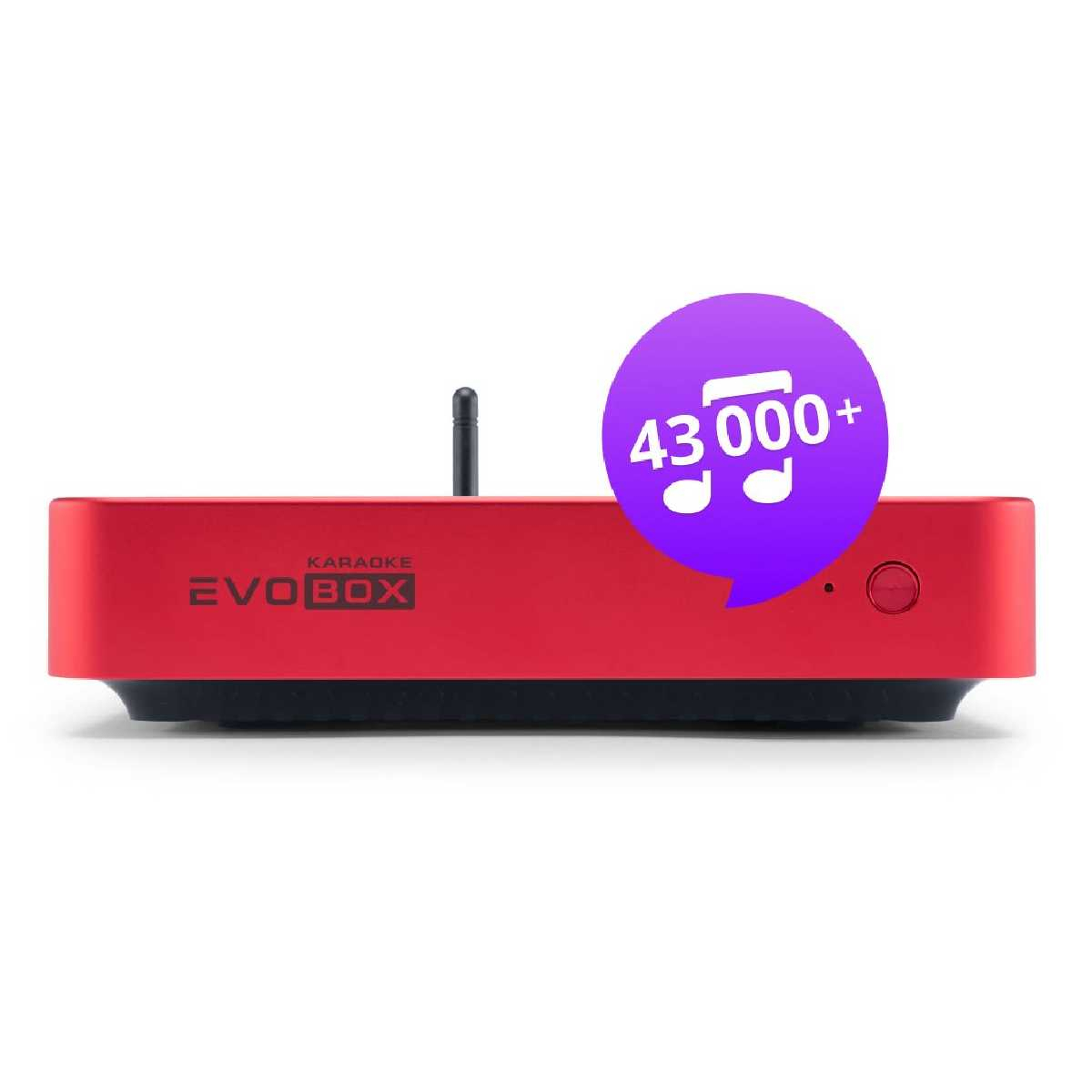 Караоке система для дому Studio Evolution Evobox Plus з 2 мікрофонами Ruby