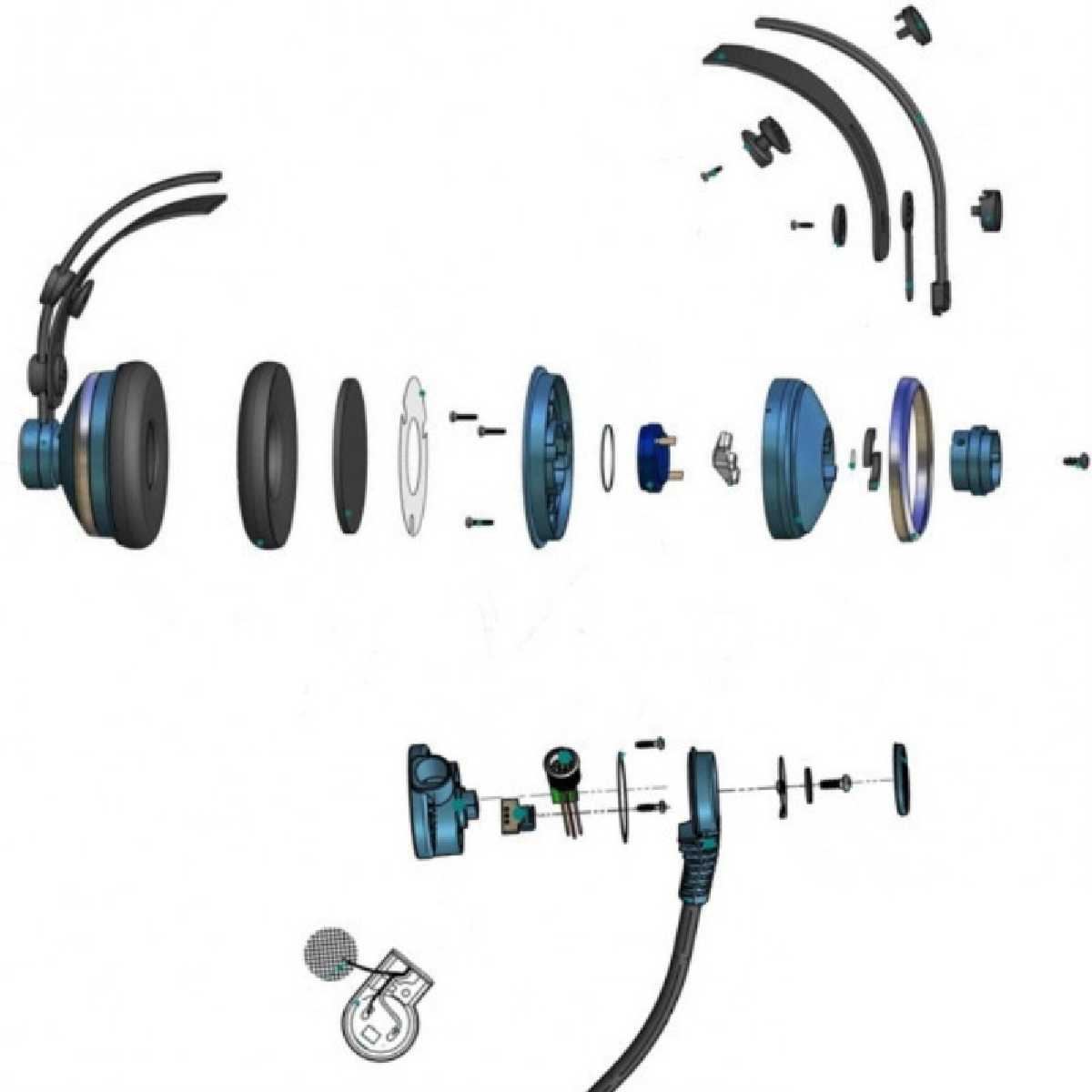 AKG HSC271 HEADSET XLR pack