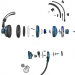 AKG HSC271 HEADSET XLR pack