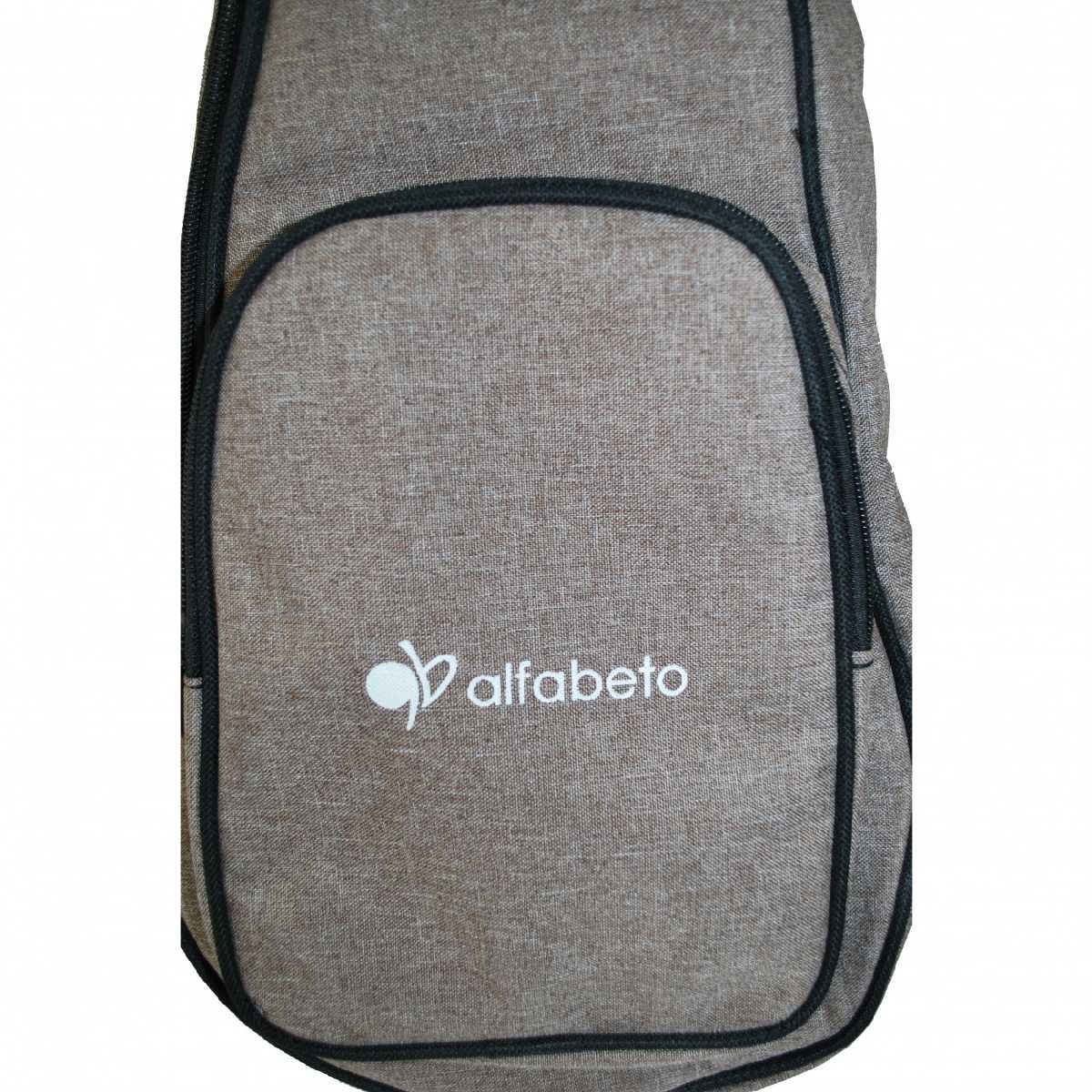 Чохол для укулеле Alfabeto U23 (Coffee)