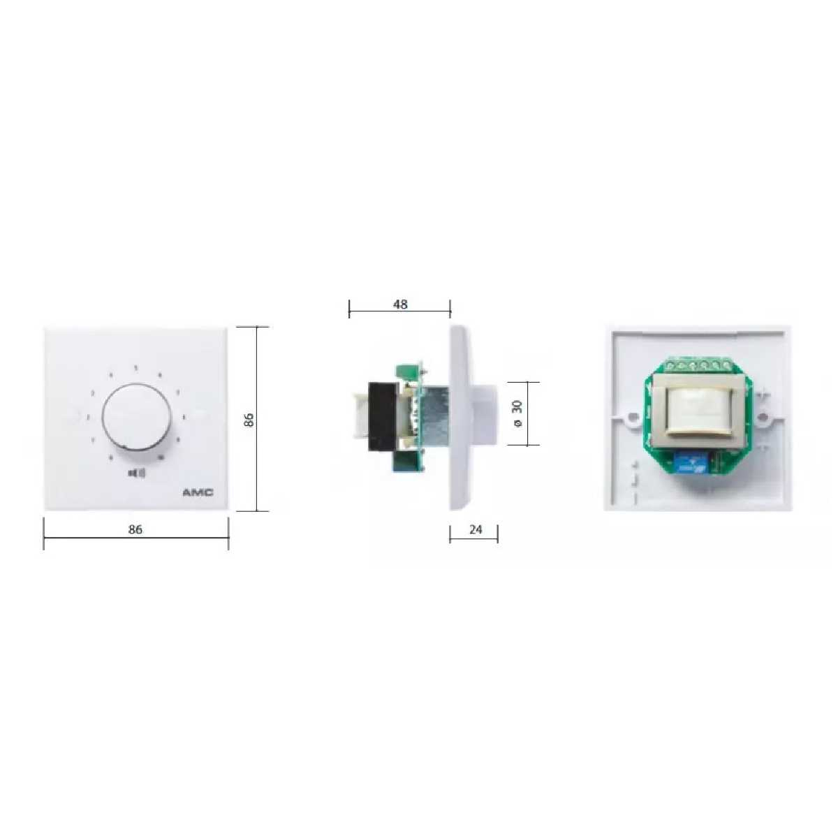 Регулятор громкости AMC VC 30RX