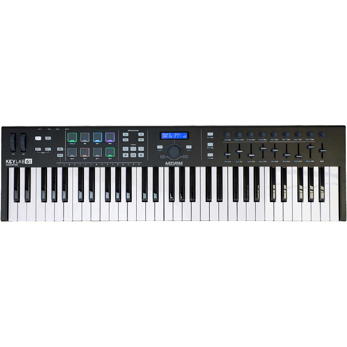 MIDI-клавіатура Arturia KeyLab Essential 61 mk3 (Black)