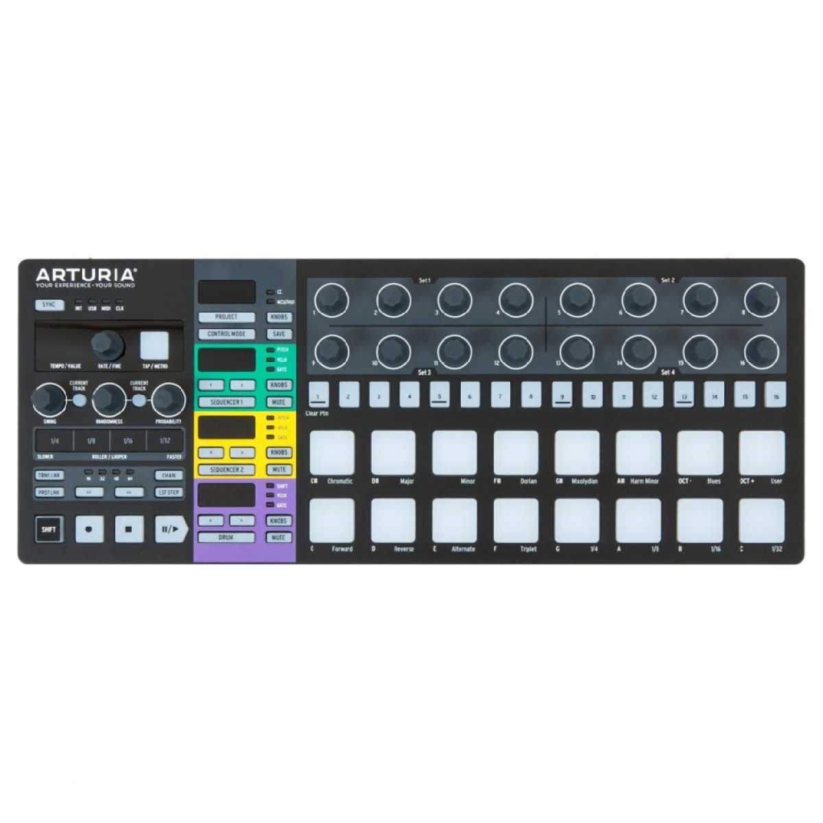MIDI-контролер Arturia BeatStep Pro+CV/Gate cable kit у подарунок!