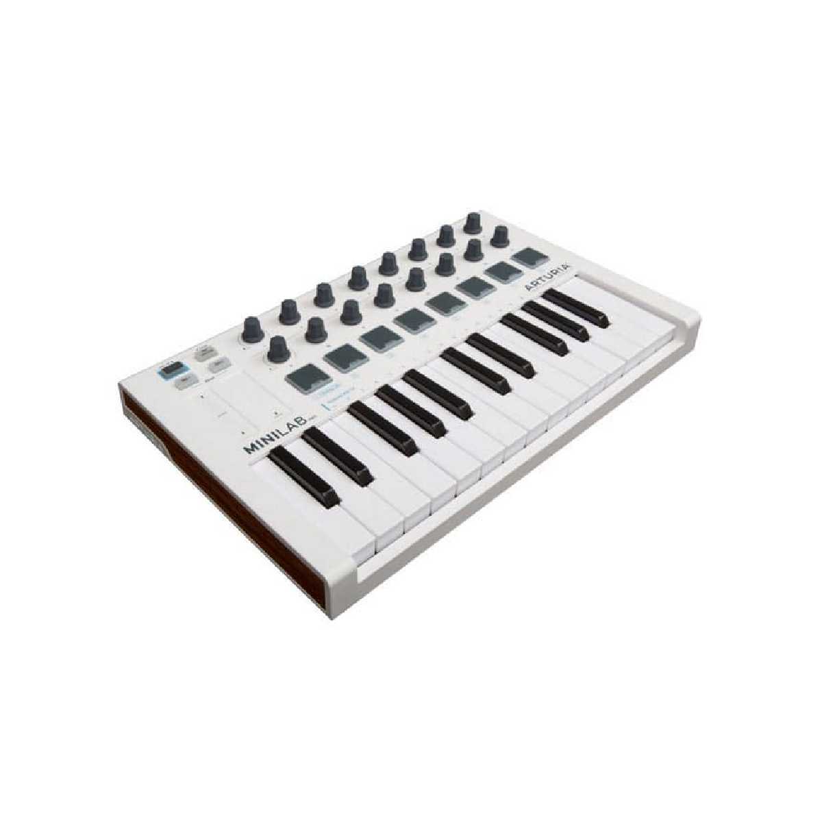 MIDI-клавіатура Arturia Minilab MKII (White) + Arturia Analog Lab V