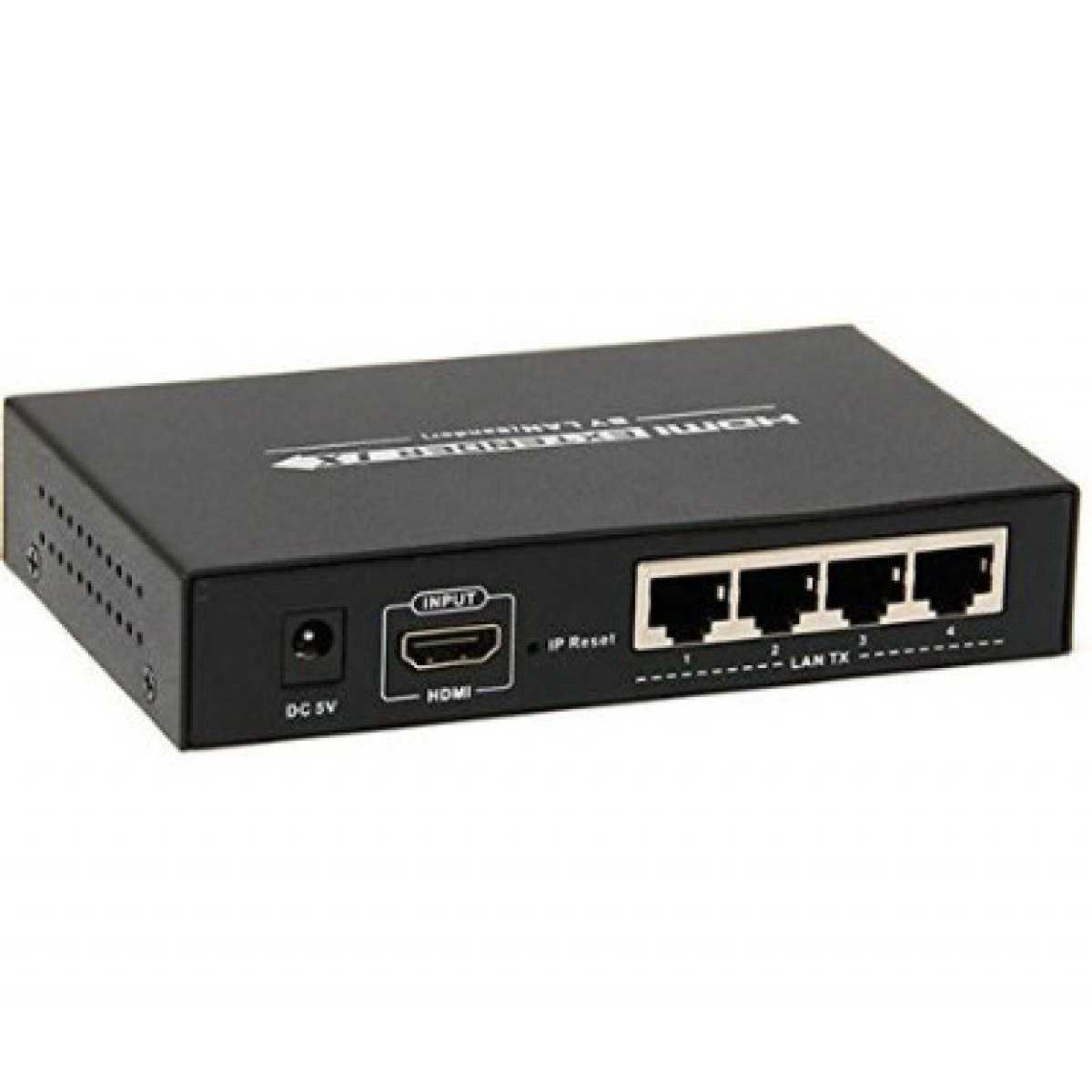 Комплект AVCom AVC747-TX + 4pcs AVC707-RX. 1 передавач + 4 приймачі передачі HDMI сигналу через IP