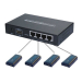 Комплект AVCom AVC747-TX + 4pcs AVC707-RX. 1 передавач + 4 приймачі передачі HDMI сигналу через IP