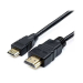 Кабель AVC HDMI M/M, V1.4, 1080p, 10.2Gbps, чорний, 0,8м