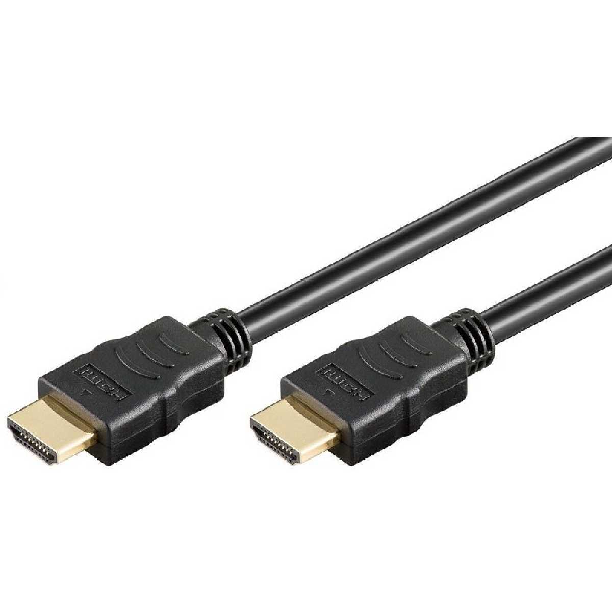 Кабель AVC HDMI M/M, V2.0, 4K60Hz, HDR, 18Gbps, чорний, 1.0м