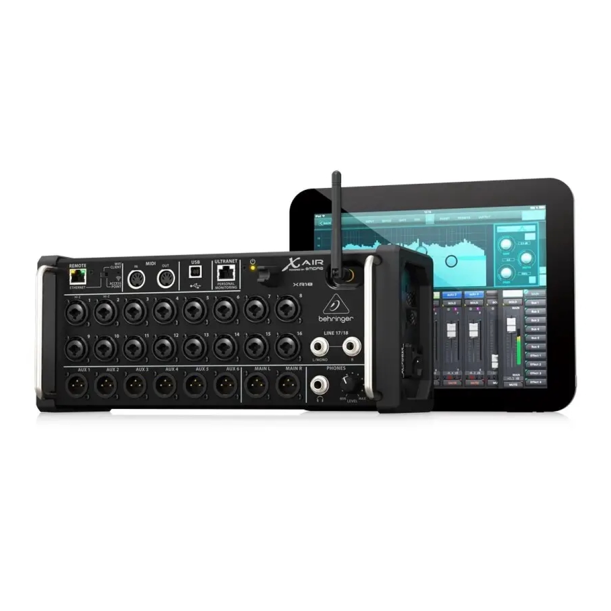 Цифровий мікшерний пульт Behringer X-Air XR18