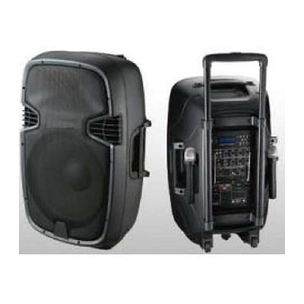 JB12RECHARG200+MP3/FM/Bluetooth + ОДИН радіо мікрофон
