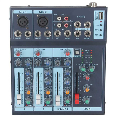 Аналоговый микшерный пульт BIG F4.2MP3