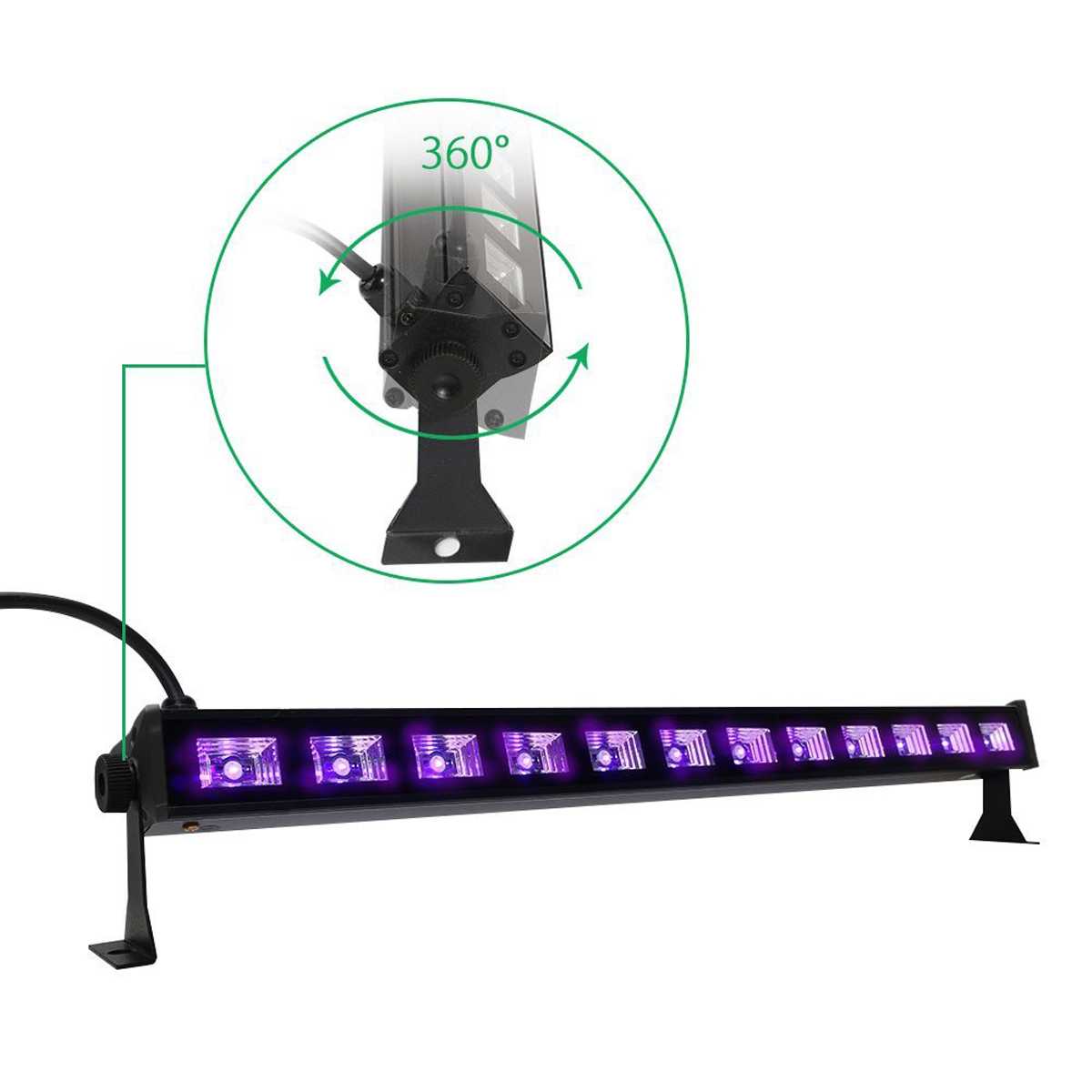 Ультрафіолетовий LED прожектор BIG LEDUV 12*3W