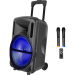 Портативна акустична система BIG200BAT USB/MP3/FM/BT/TWS + 2pcs VHF mic