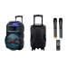 Портативна акустична система BIG240BAT USB/MP3/FM/BT/TWS + 2pcs VHF mic