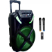 Портативна акустична система BIG230BAT USB/MP3/FM/BT/TWS + 2pcs VHF mic