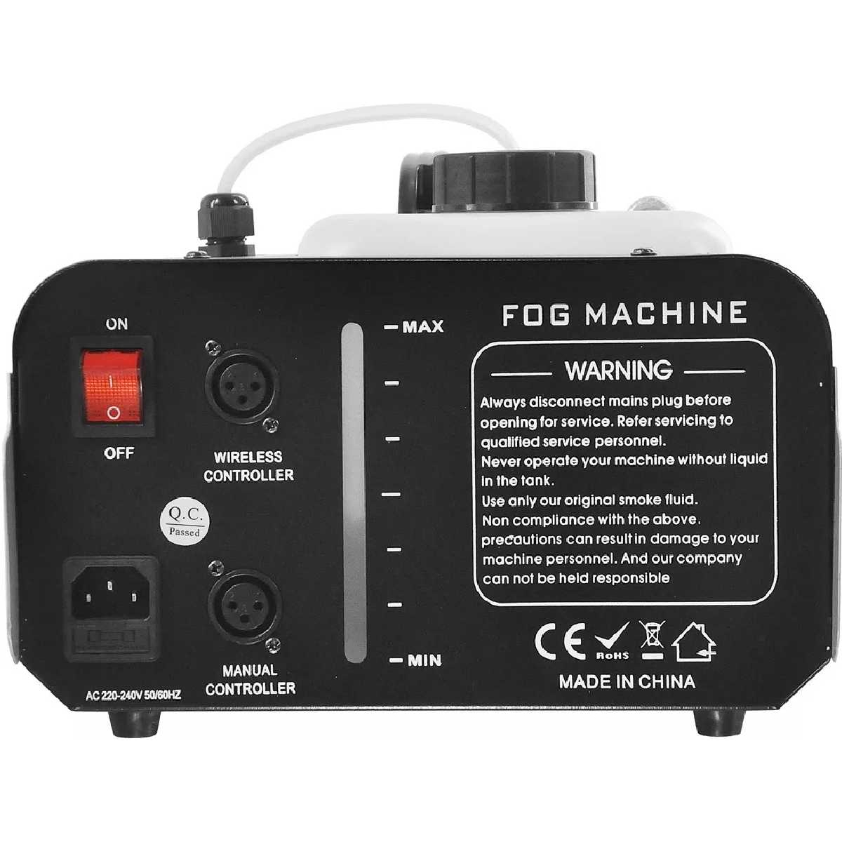 Генератор диму BIG FOGLED1500W+RADIO REMOTE