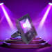 Ультрафиолетовый LED прожектор BIG LEDFLOODUV20W