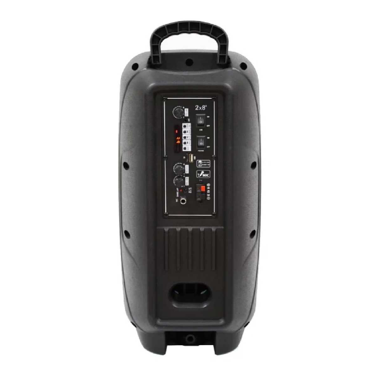 Портативная акустическая система BIG220ENCORE USB/MP3/FM/BT/TWS + 2pcs VHF mic