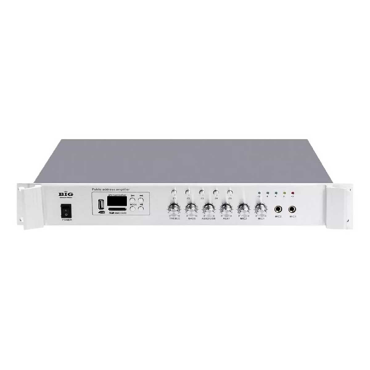 Трансляционный усилитель мощности BIG PA100 MP3/FM/BT REMOTE