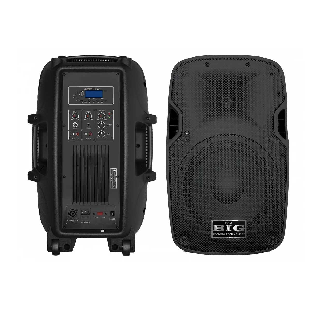 Активна + пасивна акустична система BIG JB15SET300W MP3/FM/BT