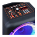 Портативная акустическая система JB X828 USB/MP3/FM/BT/TWS + 2pcs VHF mic