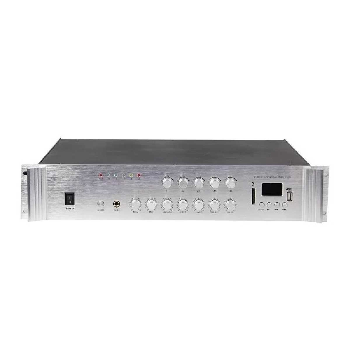 Трансляционный усилитель мощности BIG PADIG150 5zone MP3/FM/BT REMOTE