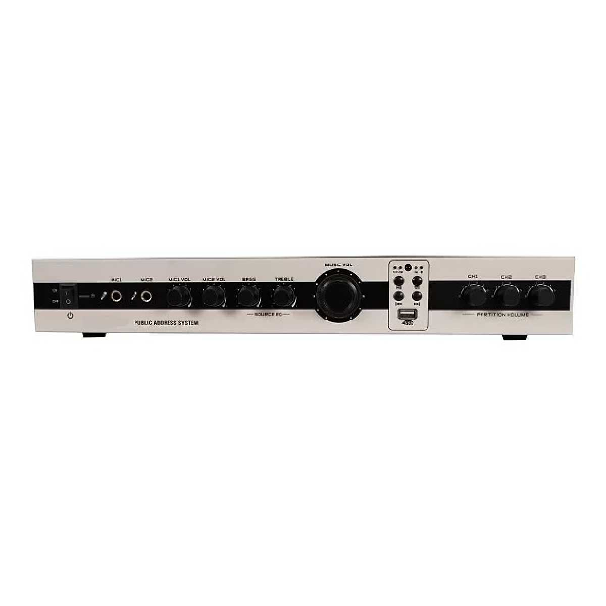 Трансляційний підсилювач потужності BIG UNIT100 3zone MP3/FM/BT REMOTE