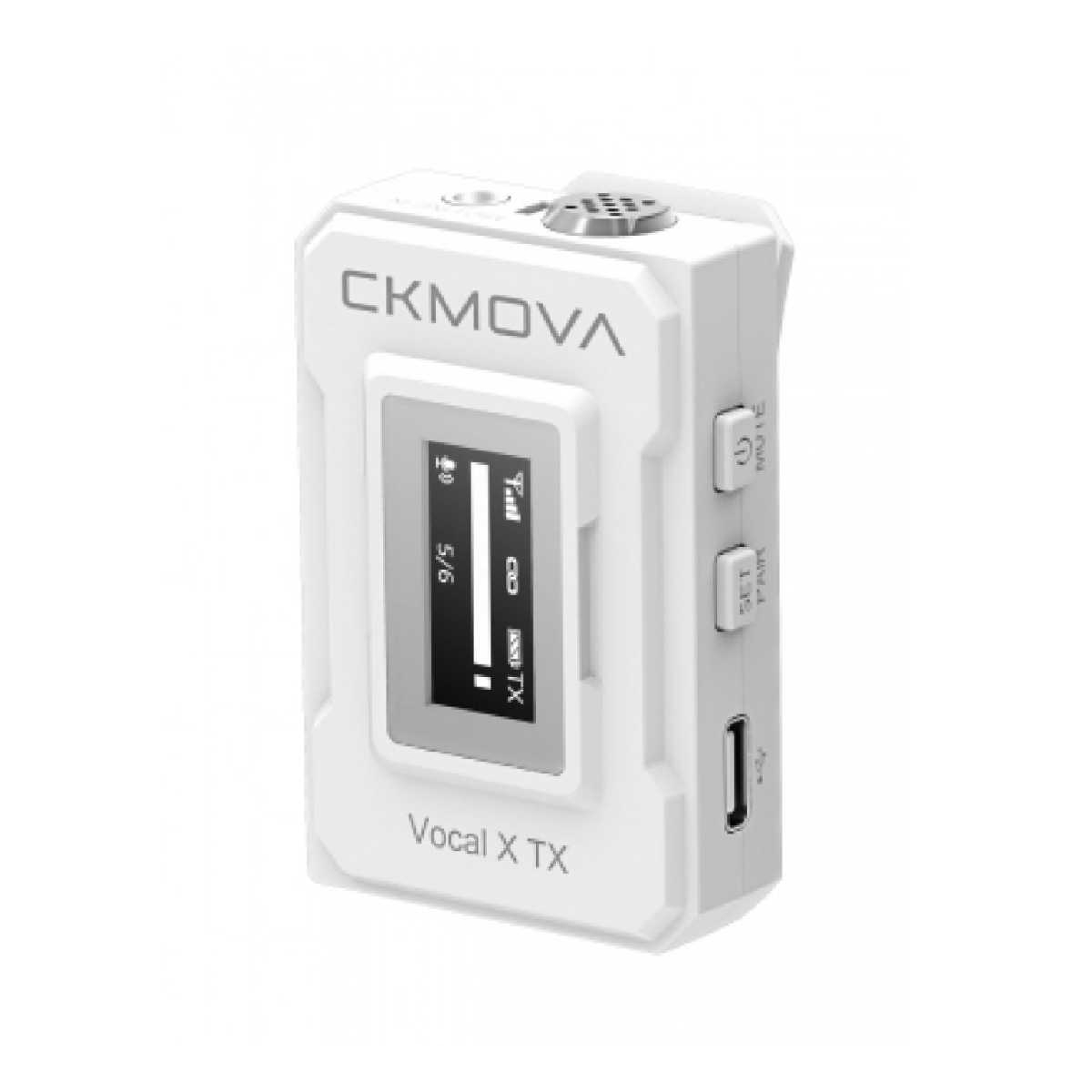Мікрофон для радіосистеми CKMOVA Vocal X TXW (Білий)