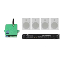 Акустичний комплект SKY SOUND WS-1034 + Автоматизований модуль Повітряна тривога GSM + Хвилина мовчання