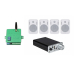 Акустический комплект SKY SOUND WIFI BOX-1404 + Автоматизований модуль Повітряна тривога GSM + Хвилина мовчання