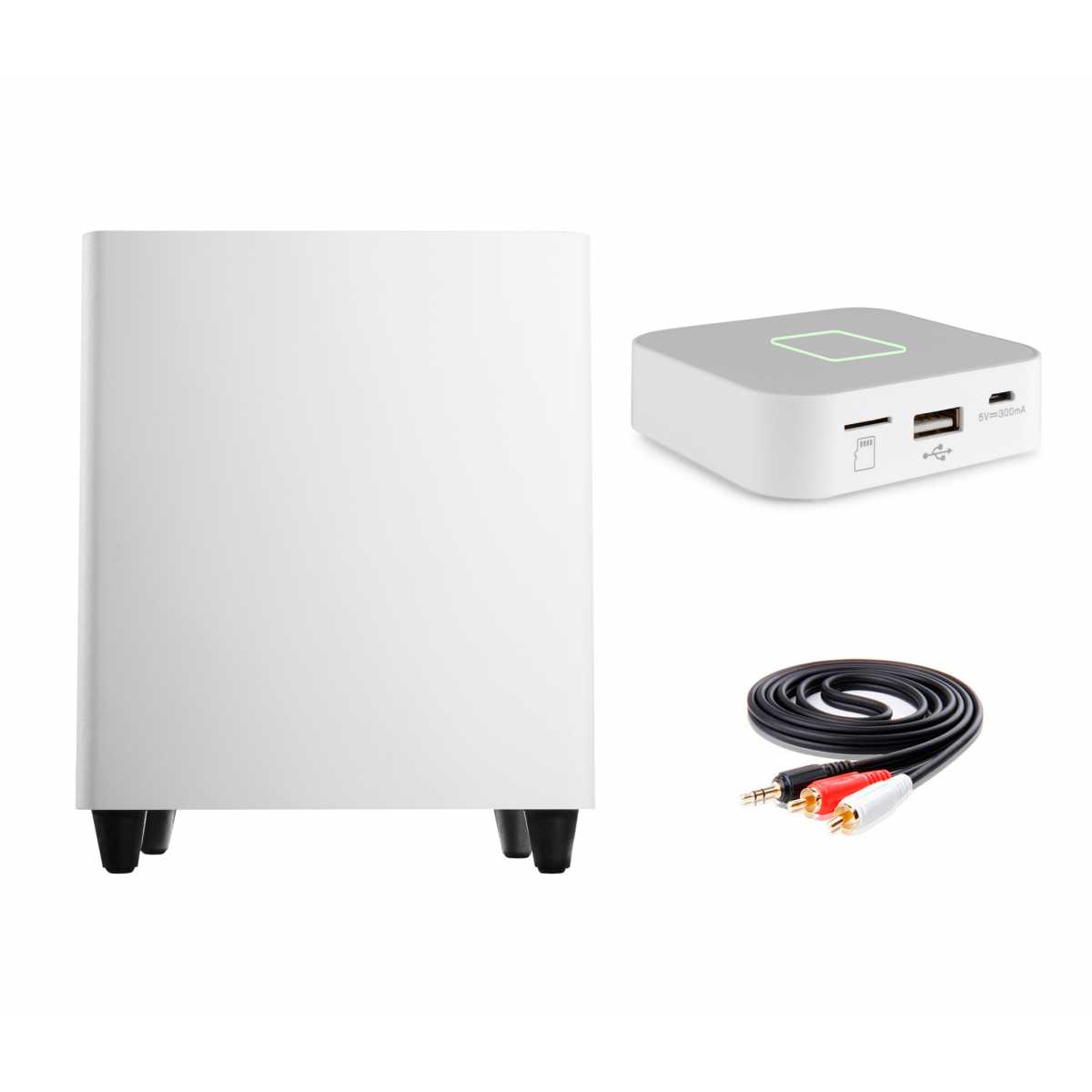 Акустичний комплект SKY SOUND WIRELESS SUB 10 White
