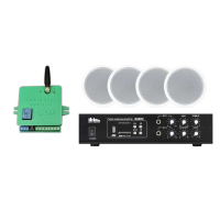 Акустический комплект SKY SOUND CSB-3104 + Автоматизований модуль Повітряна тривога GSM + Хвилина мовчання