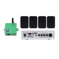 Акустический комплект SKY SOUND WSE-1404 BLACK + Автоматизований модуль Повітряна тривога GSM + Хвилина мовчання