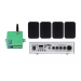 Акустический комплект SKY SOUND WSE-1404 BLACK + Автоматизований модуль Повітряна тривога GSM + Хвилина мовчання