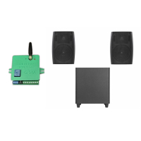 Акустичний комплект SKY SOUND SUBT-10B/LS (2*40Вт) BLACK + Автоматизований модуль Повітряна тривога GSM + Хвилина мовчання