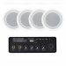 Акустичний комплект Sky Sound SMS-3024, підсилювач 2×30 Вт, 4 стельові колонки 5"