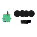 Акустический комплект SKY SOUND BOX PRO-6504 BLACK + Автоматизований модуль Повітряна тривога GSM + Хвилина мовчання