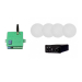Акустический комплект SKY SOUND BOX PRO-6504 WHITE + Автоматизований модуль Повітряна тривога GSM + Хвилина мовчання