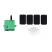Акустический комплект SKY SOUND BT-2404 BLACK + Автоматизований модуль Повітряна тривога GSM + Хвилина мовчання