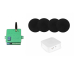 Акустический комплект SKY SOUND BT-5504 BLACK + Автоматизований модуль Повітряна тривога GSM + Хвилина мовчання