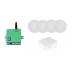 Акустический комплект SKY SOUND BT-5504 WHITE + Автоматизований модуль Повітряна тривога GSM + Хвилина мовчання