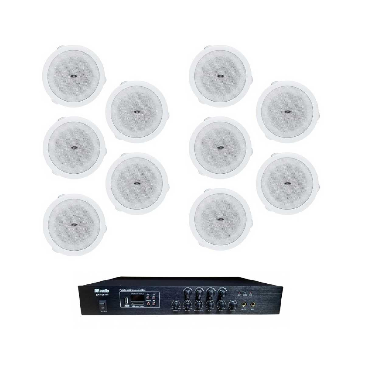 Комплект звуку DV audio LA1001084 для приміщення до 160 м.кв