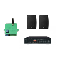 Комплект звуку DV audio MA402PB4B до 40м.кв + Автоматизований модуль Повітряна тривога GSM + Хвилина мовчання