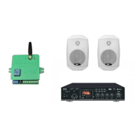 Комплект звуку DV audio MA402MS4W до 40м. + Автоматизований модуль Повітряна тривога GSM + Хвилина мовчання
