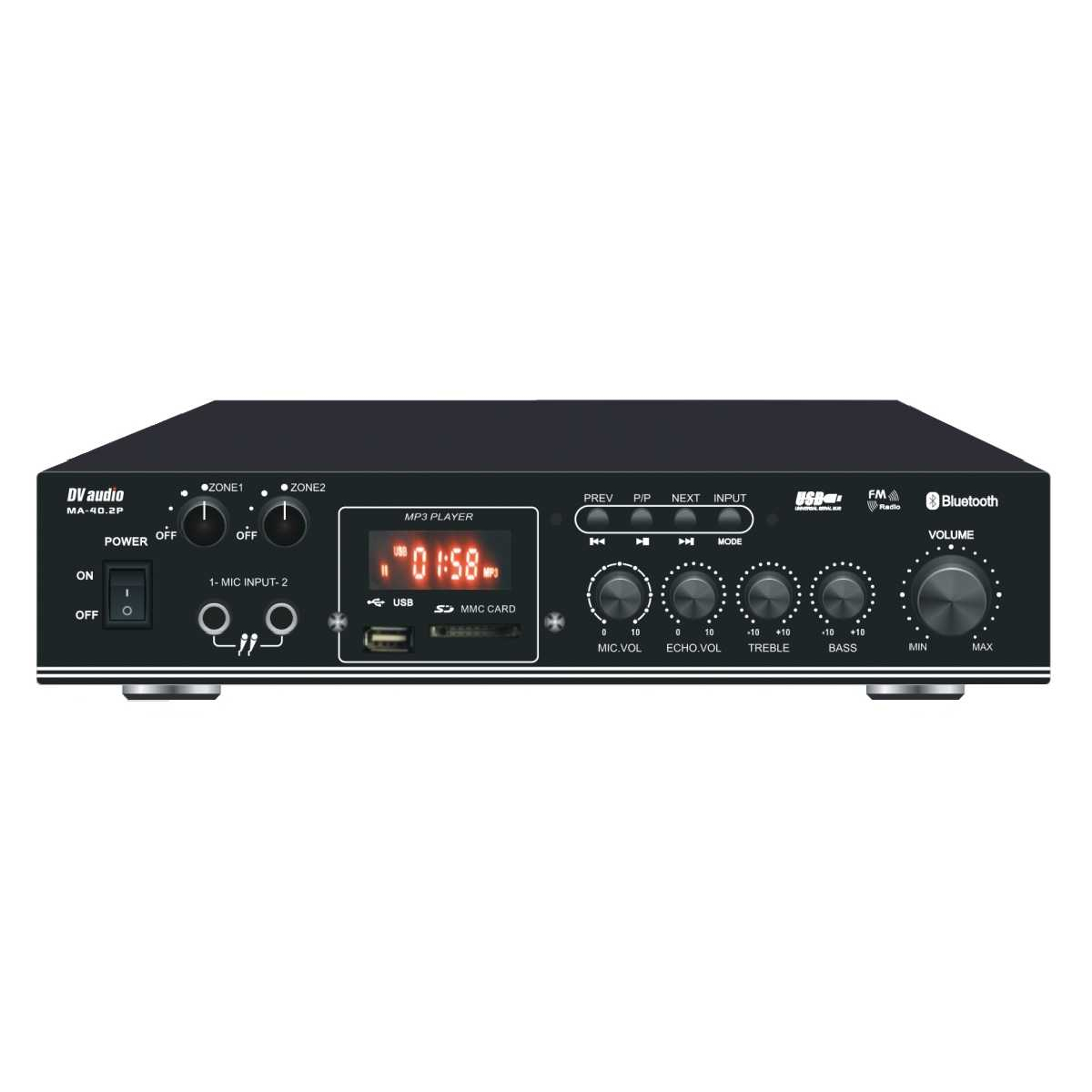 Комплект звуку DV audio MA404MS4W для приміщення до 80м.кв