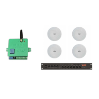 Комплект звука DV Audio LA804CMG6W до 80м.кв. + Автоматизированный модуль Воздушная тревога GSM + Минута молчания