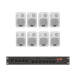 Комплект звуку DV audio LA808CON1W для приміщення до 160м.кв.